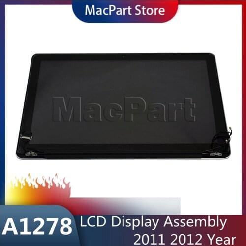 Laptop LCD A1278 for Macbook Pro Unibody 13" A1278 Full Complete LCD LED Display Screen Assembly 661-5868 661-6594 2011 2012