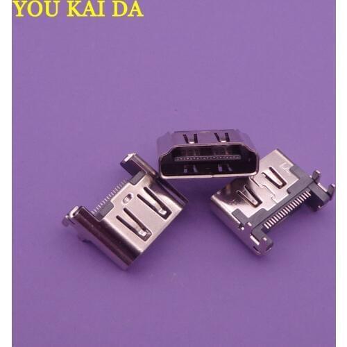 20PCS/LOT For Sony PlayStation 4 PS4 HDMI-compatible Port Connector Socket Slim Interface charger charging port repair parts