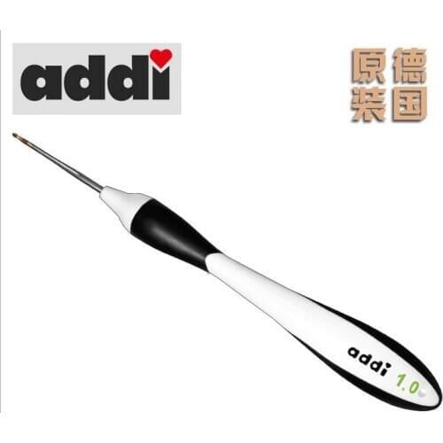 2018 new addi Swing Hakelnadel Griff addi 145-7 SWING Ergonomic Crochet Hook 0.5mm 0.6mm 1mm 1.25mm 1.5mm 1.75mm