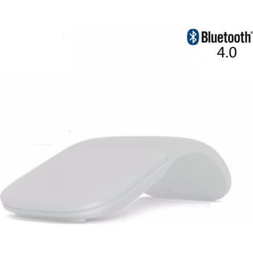 Bluetooth Wireless Arc Touch Mouse Silent Ergonomic Folding Computer Mouse Small Noiseless Mice For Apple PC Microsoft Surface