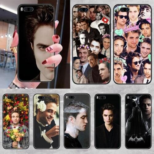 Robert Pattinson Phone case For Xiaomi Mi Max Note 3 A2 A3 8 9 9T 10 Lite Pro Ultra black fashion Etui trend cover luxury prime