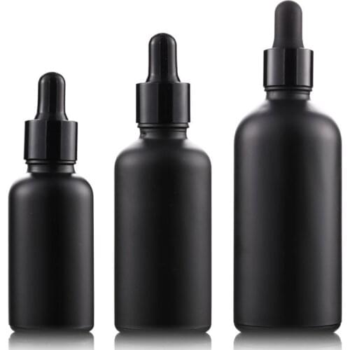 Cocktail Bitters Clear Glass Dropper Bottle