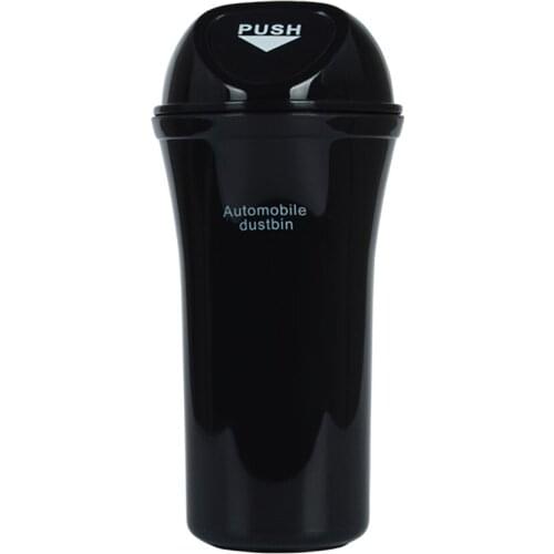 Creative Mini Plastic Trash Can for Car Multi-Function Garbage Storage Bucket Waste Container Ash-bin