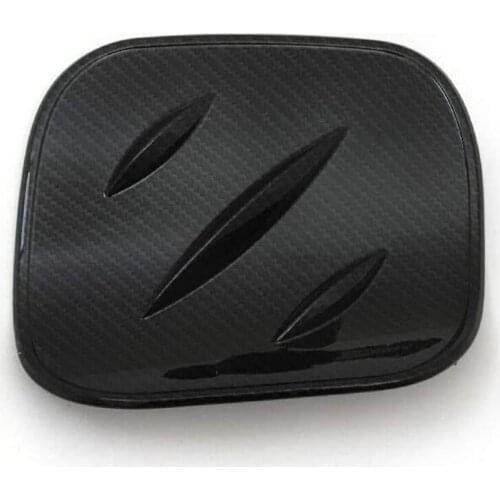 Carbon Fiber Car Fuel Gas Tank Cap Cover Trim for Toyota C-HR CHR 2017 2018 2019 Exterior Accessories