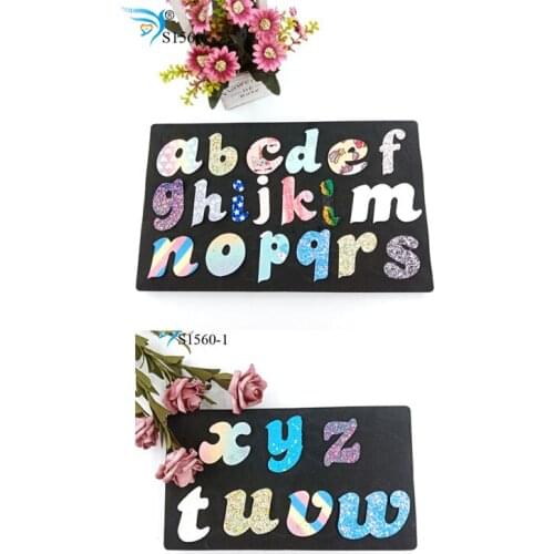 Small letters wood moulds cutting die accessories wooden dies