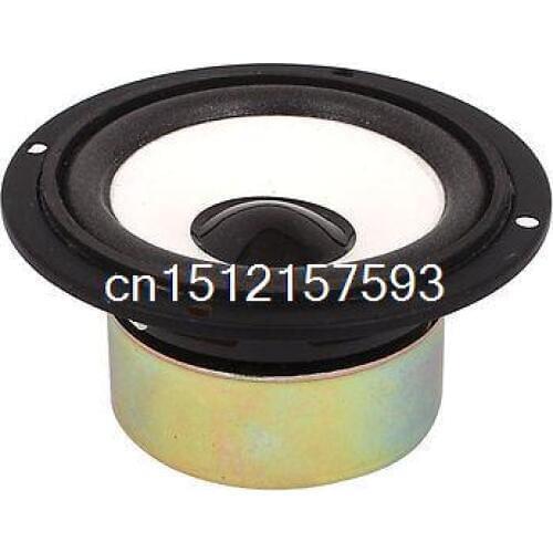 Multimedia 5W 5 Watt 4 Ohm 89mm Dia Round Aluminum Internal Magnet Speaker