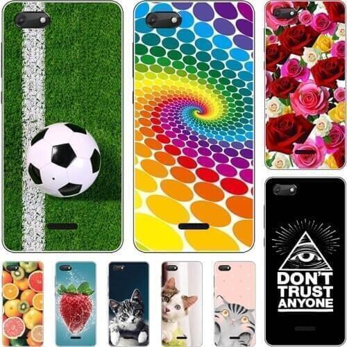 Soft TPU Cover For Wiko Harry 2 Harry2 Case For Wiko Tommy 3 Plus Cute Lovely Cartoon Pattern Phone Coque Capa Shell Bag Funda