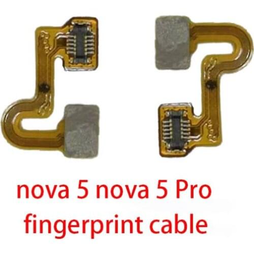 Original For Huawei Nova 5 Nova5 Pro fingerprint cable mobile phone fingerprint identification unlock extension connection cable