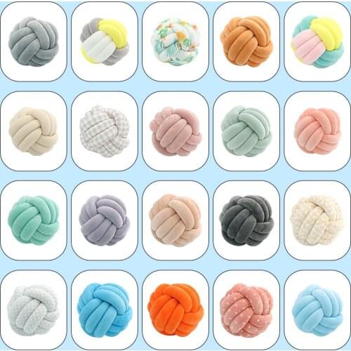 Cute Knot Ball Plush Throw Pillow -Cute Toy Gift Home Bed Room Soft Couch Office Sofa Decoration