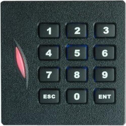 RFID Reader ,rfid keypad EM / ID reader,125K , Wiegand26 format Reader ,Reader-waterproof,sn:K102 min:50pcs