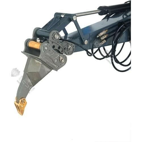 1/14 Toy Excavator C374 Modified Quick Release Change Bucket Heavy-duty Ripper DIY Rc Hydraulic Excavator accessories LESU