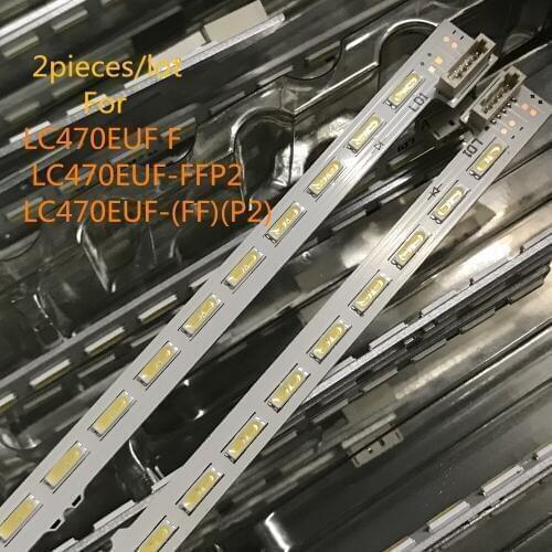 1SET=2PCS For LG LED BACKLIGHT STRIP KDL-47W805A KDL-47W802A Kdl-47W809 KDL-47W807A LC470EUF F LC470EUF-FFP2 LC470EUF-(FF)(P2)