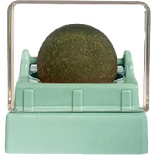 Pet Supplies Eco-friendly Catnip Ball Cat Toys Rubber Cat Toy Wall-mounted for Casual