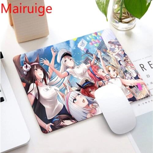 Mairuige Azur Lane Waterproof Non-slip Lockedge Small Size Learning Gamer Mouse Pad Gaming AccessoriesLaptop Keyboard Mat