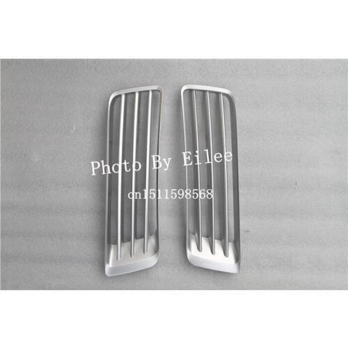 ABS front side vent mesh grill grille bar fog light lamp cover trim Suitable FOR Land Rover Range Rover 2013 2014 2015