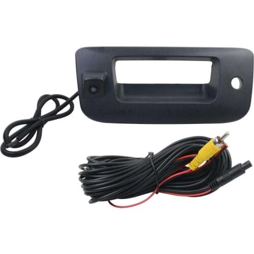 AP02 22755304 New Rear View Camera w/ Tailgate Handle Bezel Kit for GMC Sierra 1500