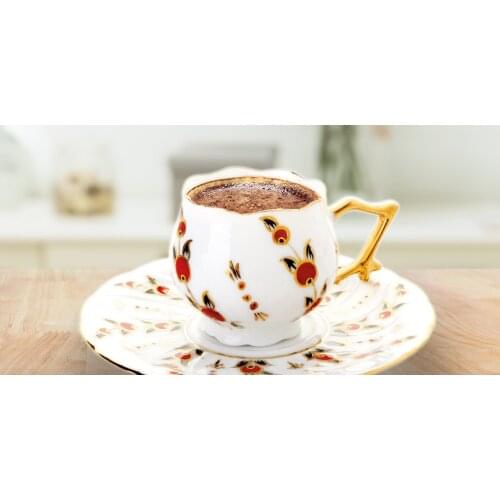 ELDEKOR TÜRK KAHVESİ FİNCANI 2 KİŞİLİK