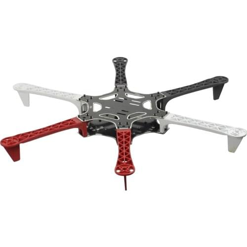 F05114-AW Full Kit RC Drone MultiCopter Aircraft Kit F550 Hexa-Rotor Air Frame GPS APM2.8 Flight Control Flysky FS-i6