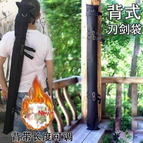 Top quality canvas bamboo sword bag bamboo knife swordsbag thickening kendo cartoon knife sword bags