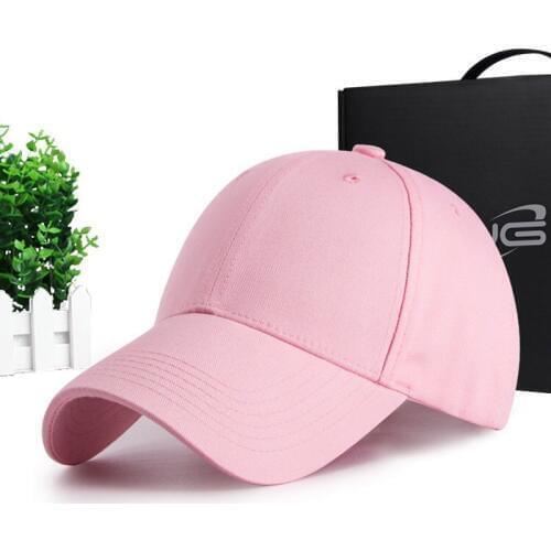 Cool Hockey Summer 2019 new cheap Cotton pink Unisex Women Men Baseball Caps Tennis hats in Sport Outdoor Sun Hat