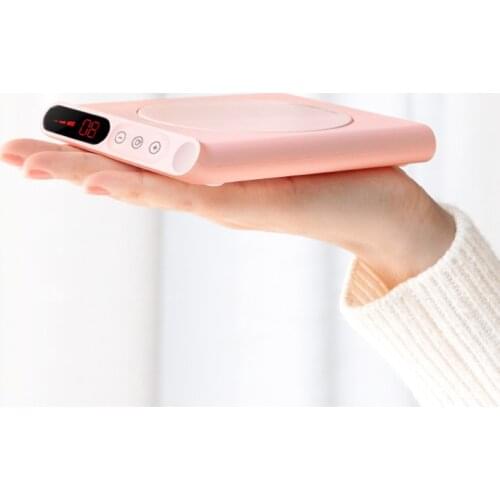 Heating Coasters USB Charging Warmer Heat Base Coffee Tea Drink Tray 3 Levels Adjustment Constant Temperature Home office