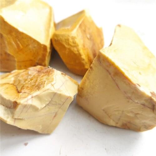 Natural Yellow Gem Unique Jade in Qinling Mountains of China Ambergris Jade for Making Jewelry Gold Cream Jade Mineral Specimens