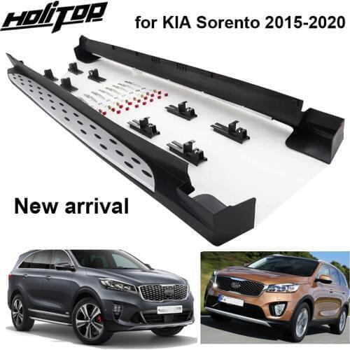 New Arrival side step nerf bar running board for KIA Sorento 2015-2018 2019 2020,popular model, from ISO9001 quality supplier