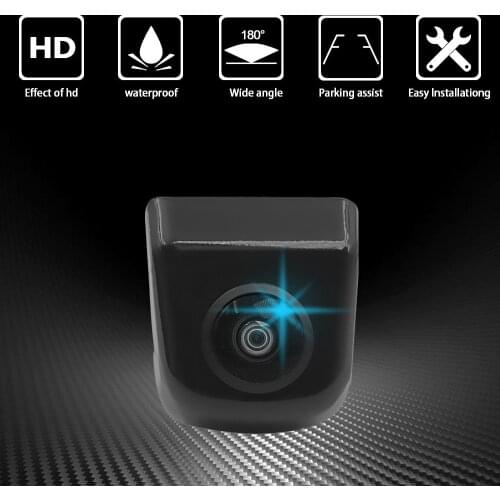 OHANEE 180 Degree HD Fish Eye Lens Starlight Night Vision Vehicle Rear / Front View Camera 15m visible Car Camera