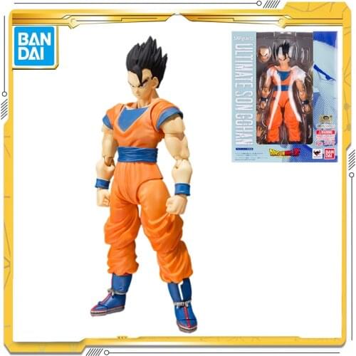 Original BANDAI S.H.Figuarts Dragon Ball Son Gohan Action Collection Model Toy Anime Toys For Kids