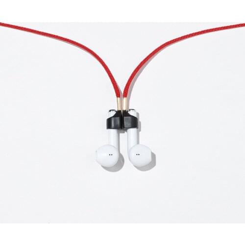 Anti-lost Chain Cotton Rope Necklace Airpods Wireless Headset Chain for Outdoor Activity