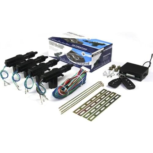 Complete Set Of Remote Control Central Lock Motor 12V With Remote Control Keyless Entry System With Trunk