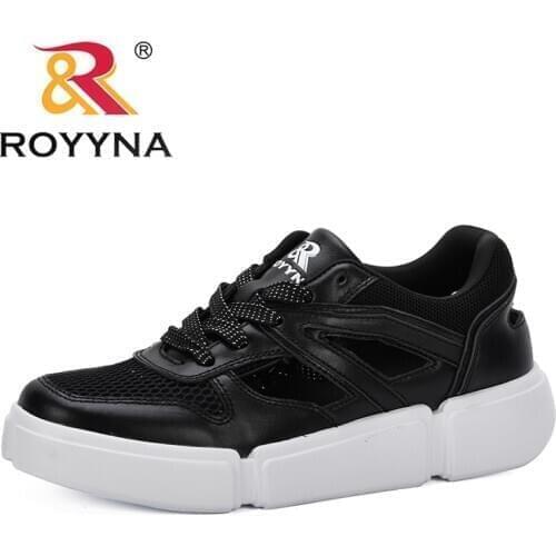 ROYYNA 2020 New Style Platform Sneakers Light Fashion Women Sport Shoe Running Walking Footwear Trainers Vulcanize Shoes Ladies