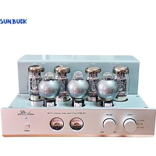 Sunbuck 6H8C CV181SE Laochen k3 kt88 push-pull tube amplifier manual point-to-point welding scaffold 45W 2.0 HiFi tube amplifier