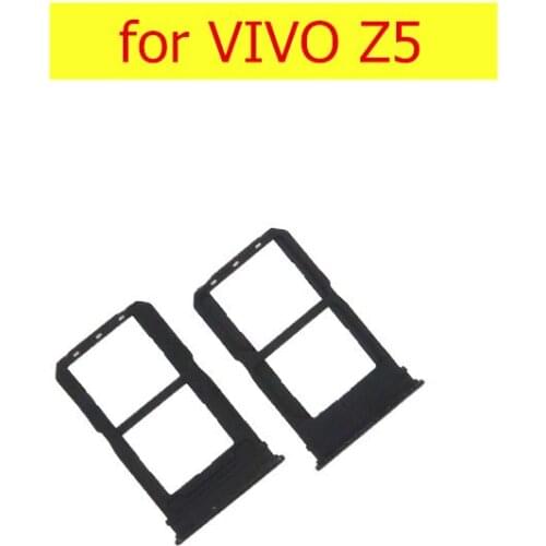 For VIVO Z5 Card Tray Holder SIM Card SD Card Slot Holder Adapter Repair Spare Parts