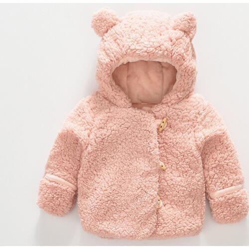 Winter Baby Clothes Plus Velvet Warm New Born Baby Boy Girls Sweater