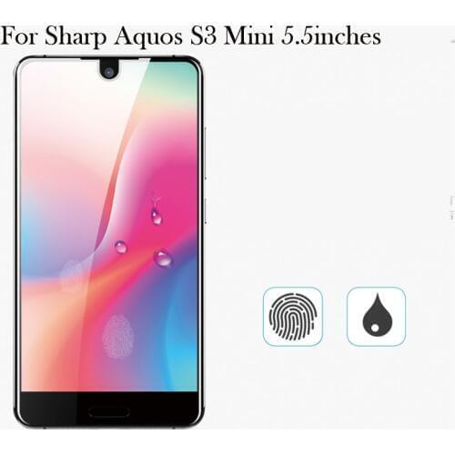 1pc 9H Full body Screen Protector For Sharp S 3 mini Full Cover Protective Film Tempered Glass For Sharp AQUOS S3 mini FS8018