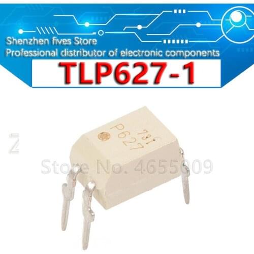10pcs/lot TLP627-1 DIP-4 Photocoupler Transistor Output P627