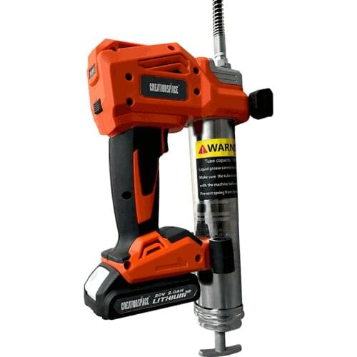 20V cordless 450ml high quality electric grease gun lithium battery