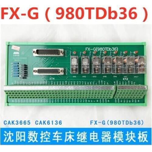 Shenyang CNC Machine Tool CAK3665 CAK6136 Relay Board Module FX-G (980TDb36)