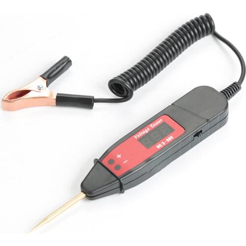 Digital Automotive Electrical Circuit Tester 3-36V DC Pen Type Vehicle Diagnostic Tool Auto Electrical System Voltage Detection
