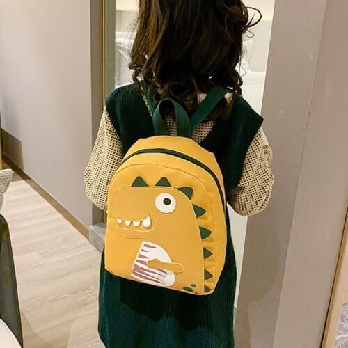 Childrens Bags 2020 New Kawaii Backpack Cartoon Kindergarten Cute Dinosaur For Girls Boys Baby Small School Bag