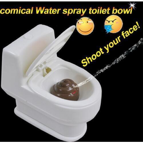 Halloween toys creative gifts whole water spray toilet Kuso around friends
