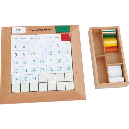Montessori New Calendar Toy