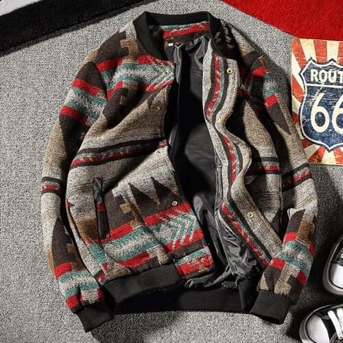 Jacket Style For Men In Autumn and Winter Fashion National Woolen Coat Large Coat 2020 Casual Mens Jackets Masculina