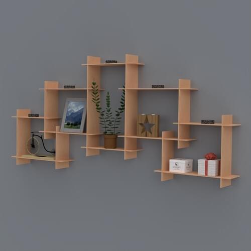 Kenzwood Wall Rack Voleta Mdfh Ornament Wood Bibloluk Candle Holder Key Chain