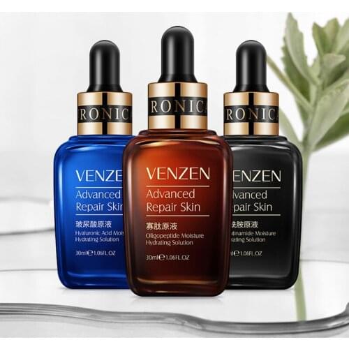 Nicotinamide/Hyaluronic Acid/Olipeptide Liquid Moisturizing Shrinking Pore Nourishing Rejuvenating Extract TSLM1