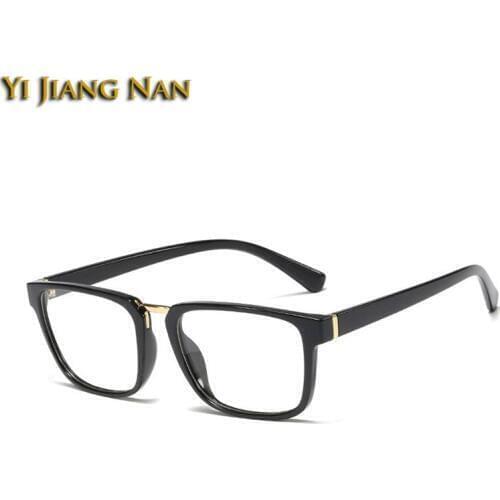 TR90 Men Flat Top Square Glasses Frame for Women Eyeglasses Vintage Eyewear Armacao Oculos De Grau Glasses Optical Spectacle
