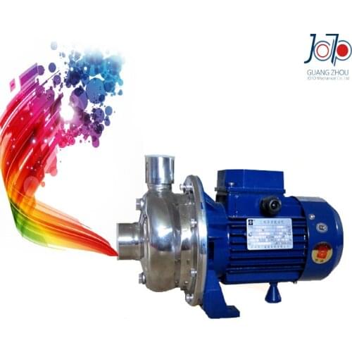 WB120/075D 220V 50Hz Single Phase Stainless Steel Centrifugal Water Pump Sanitary Pump Beverage Pump Circulating Dishwasher Pump