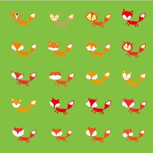 Cutting Dies Cute Fox Animals Metal Stencil for DIY Scrapbooking Embossing Paper Cards Photo Album Crafts Stamps New
