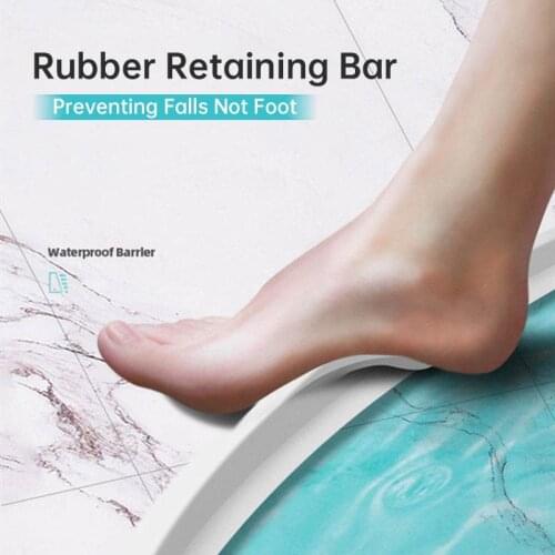 Bathroom Rubber Water Barrier Wet Separation 0.6M/2M Kitchen Sink Installation Gift Waterproof Partition Water Sealing Strips